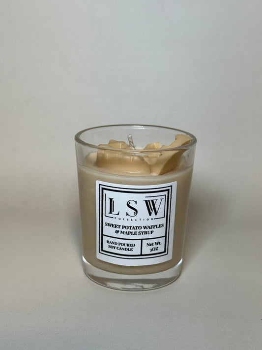 Sweet Potato Waffles & Maple Syrup 3oz